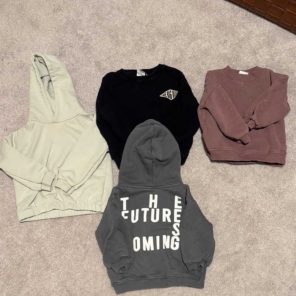 Zara boys sweatshirt bundle